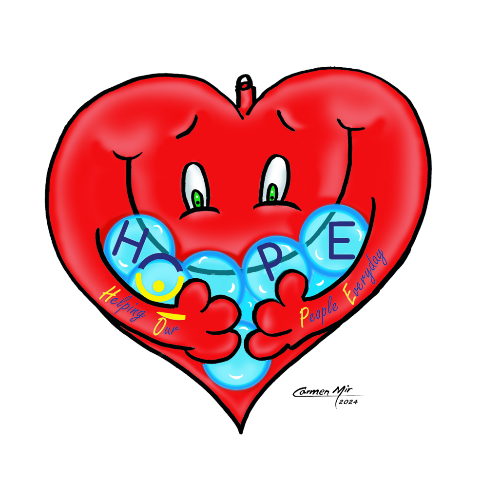 Corazon Hope- Art donated by a local artist- please use